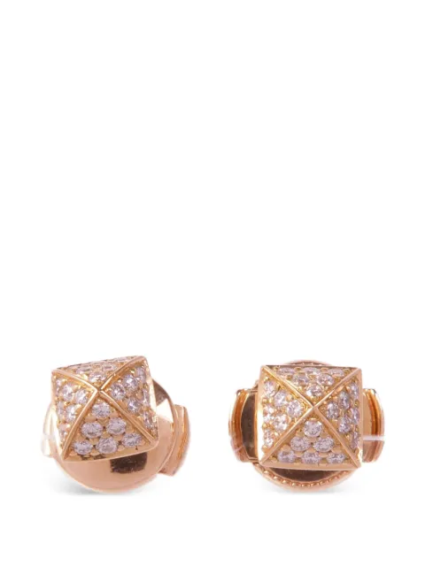Hermès Pre-Owned Clou d'H diamond earrings