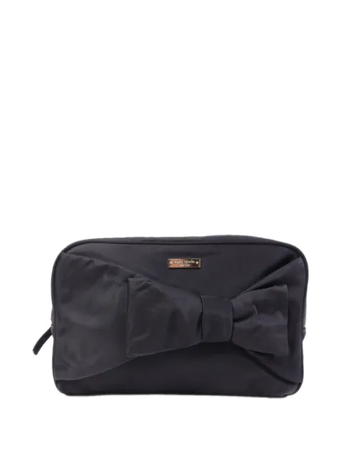 Kate Spade bow-detail pouch