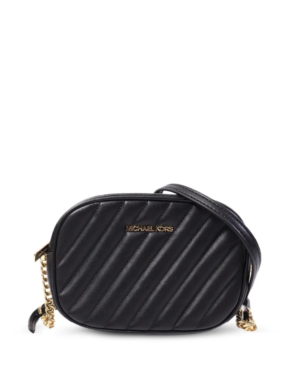 Michael Kors Vintage small Rose quilted leather crossbody bag - Nero