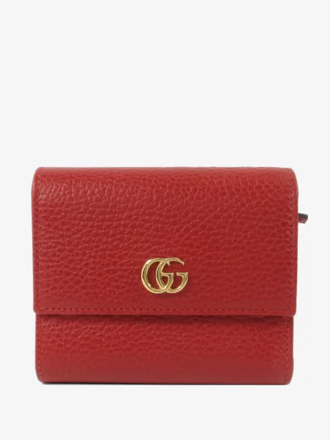 Gucci Pre-Owned GG Marmont 三折钱包