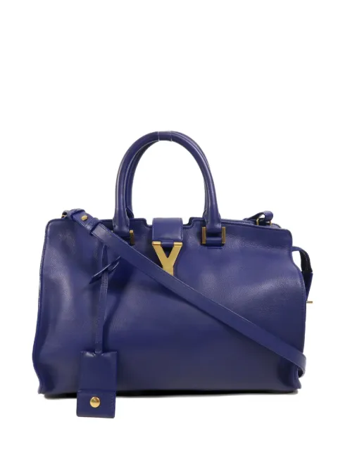 Saint Laurent Pre-Owned Chyc Y-logo tote bag