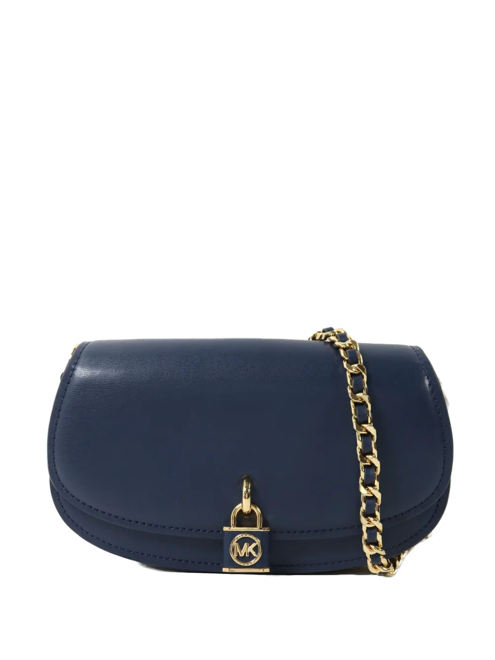 Michael Kors Vintage padlock-detail chain-strap shoulder bag - Blu