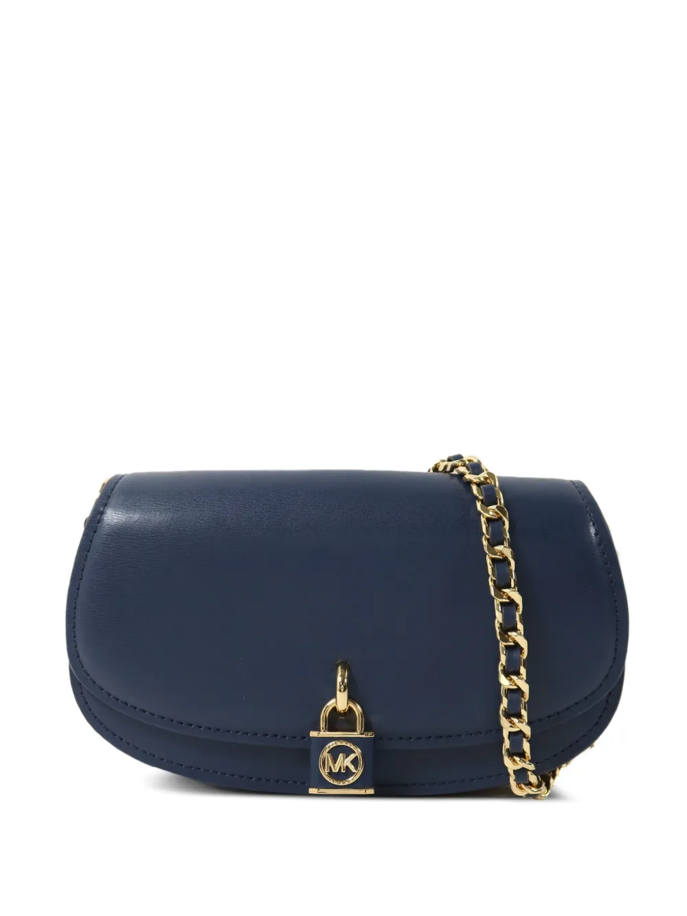 Michael Kors Vintage padlock-detail chain-strap shoulder bag - Blu