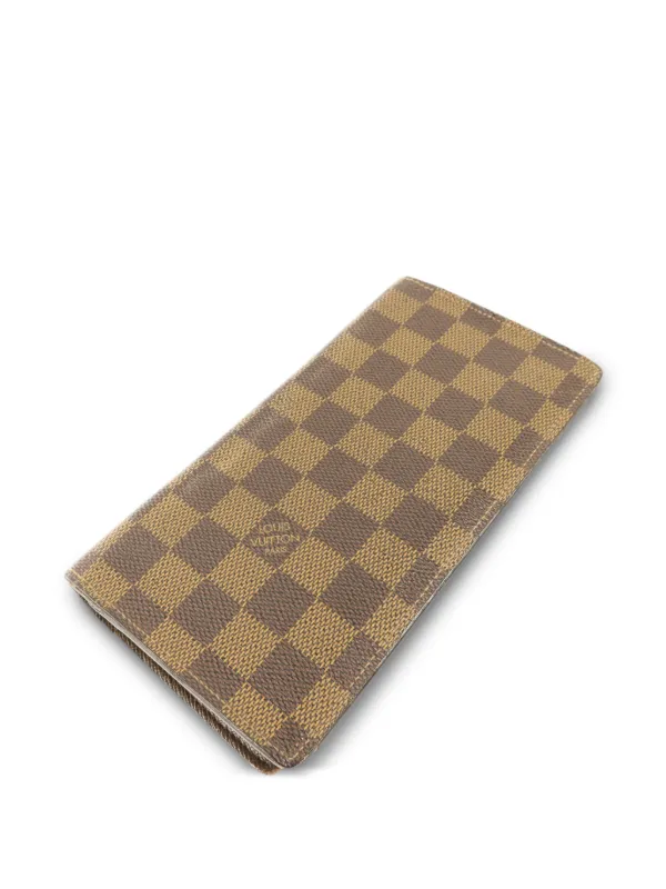 Louis Vuitton Pre-Owned ブラザ ダミエ ポルトフォイユ 長財布 