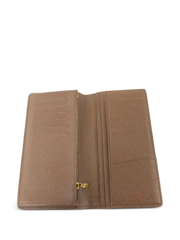 Louis Vuitton Pre-Owned ブラザ ダミエ ポルトフォイユ 長財布 