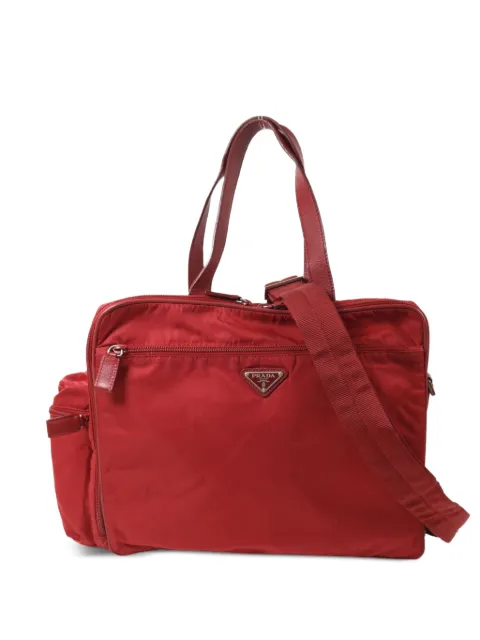 Prada Pre-Owned Tessuto shoulder bag