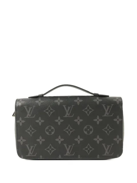 Louis Vuitton Pre-Owned Monogram Eclipse Zippy XL wallet