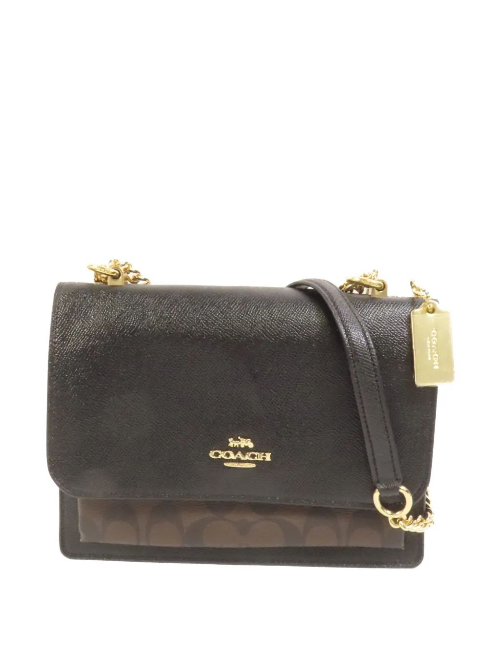 Coach Vintage chain shoulder bag - Nero