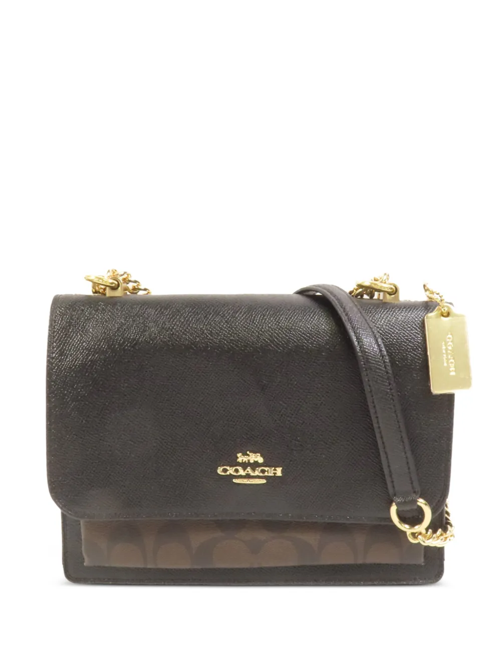 Coach Vintage chain shoulder bag - Nero