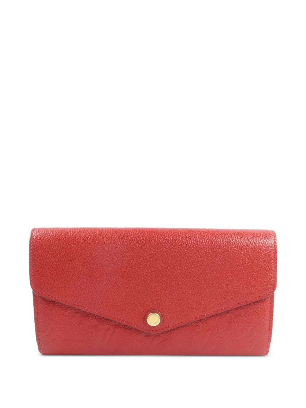 Louis Vuitton Pre-Owned Sarah Monogram Empreinte wallet - Rosso