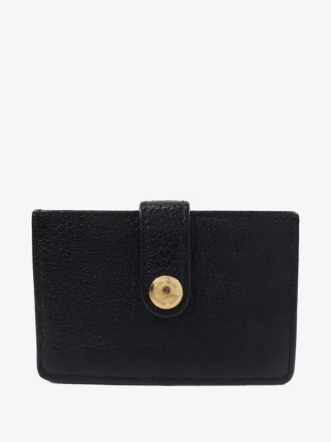 Miu Miu Pre-Owned tarjetero con placa del logo
