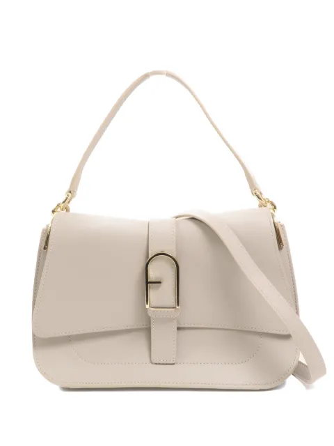 Furla logo-buckle shoulder bag