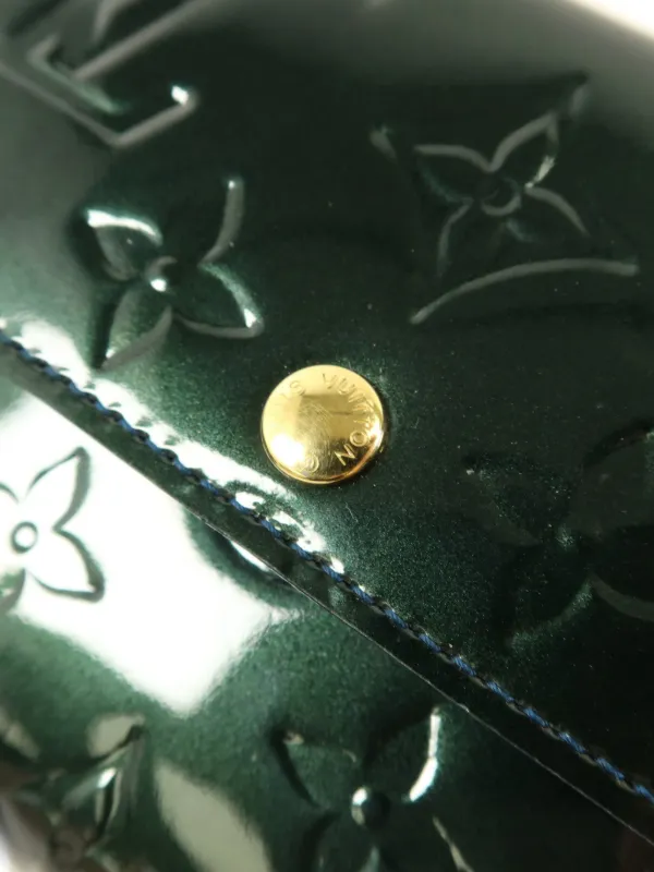 Louis Vuitton Pre-Owned ヴェルニ サラ モノグラム財布 | グリーン