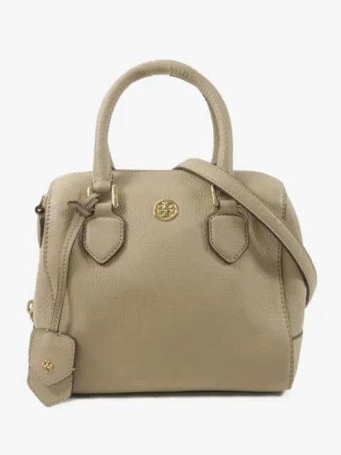 Tory Burch pebbled leather tote bag