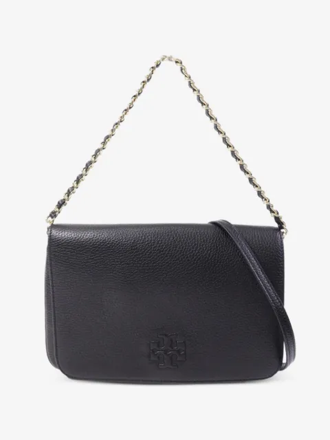 Tory Burch logo-embossed chain-link shoulder bag