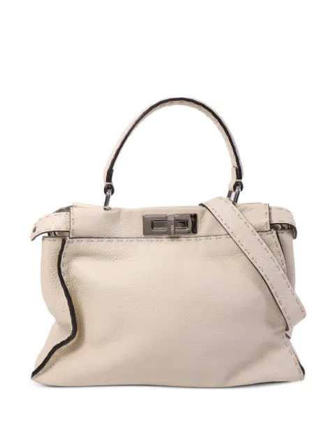 Fendi Pre-Owned medium Peekaboo leather shoulder bag