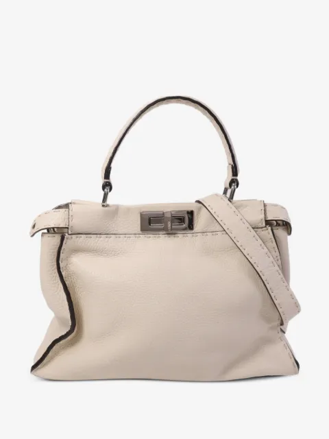 Fendi Pre-Owned medium Peekaboo leather shoulder bag