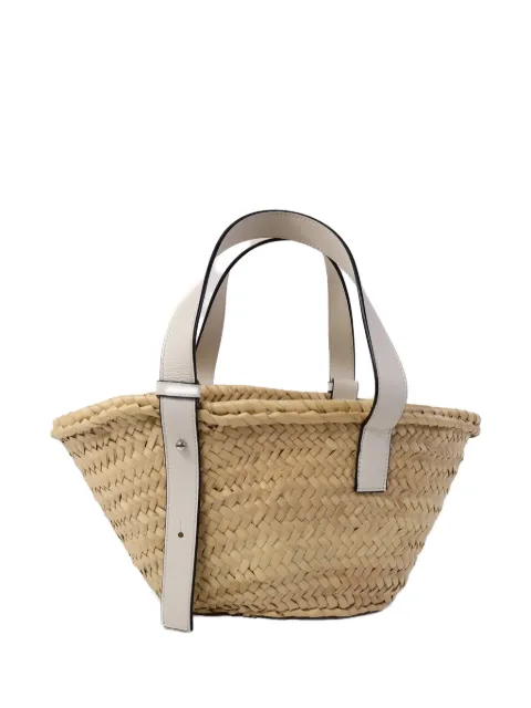 Loewe Pre-Owned raffia tote bag