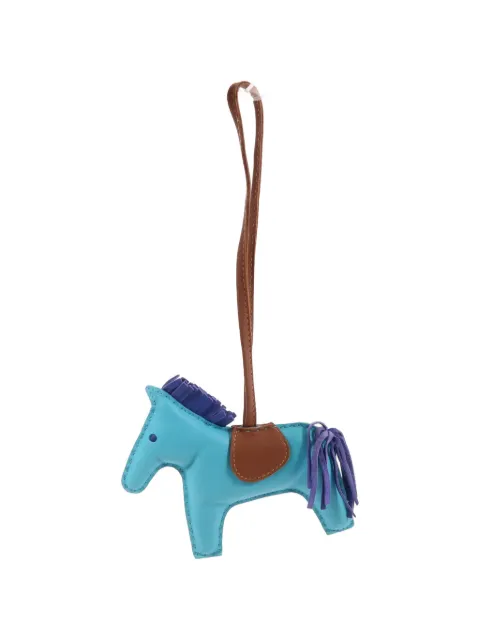 Hermès Pre-Owned MM Rodeo leather bag charm
