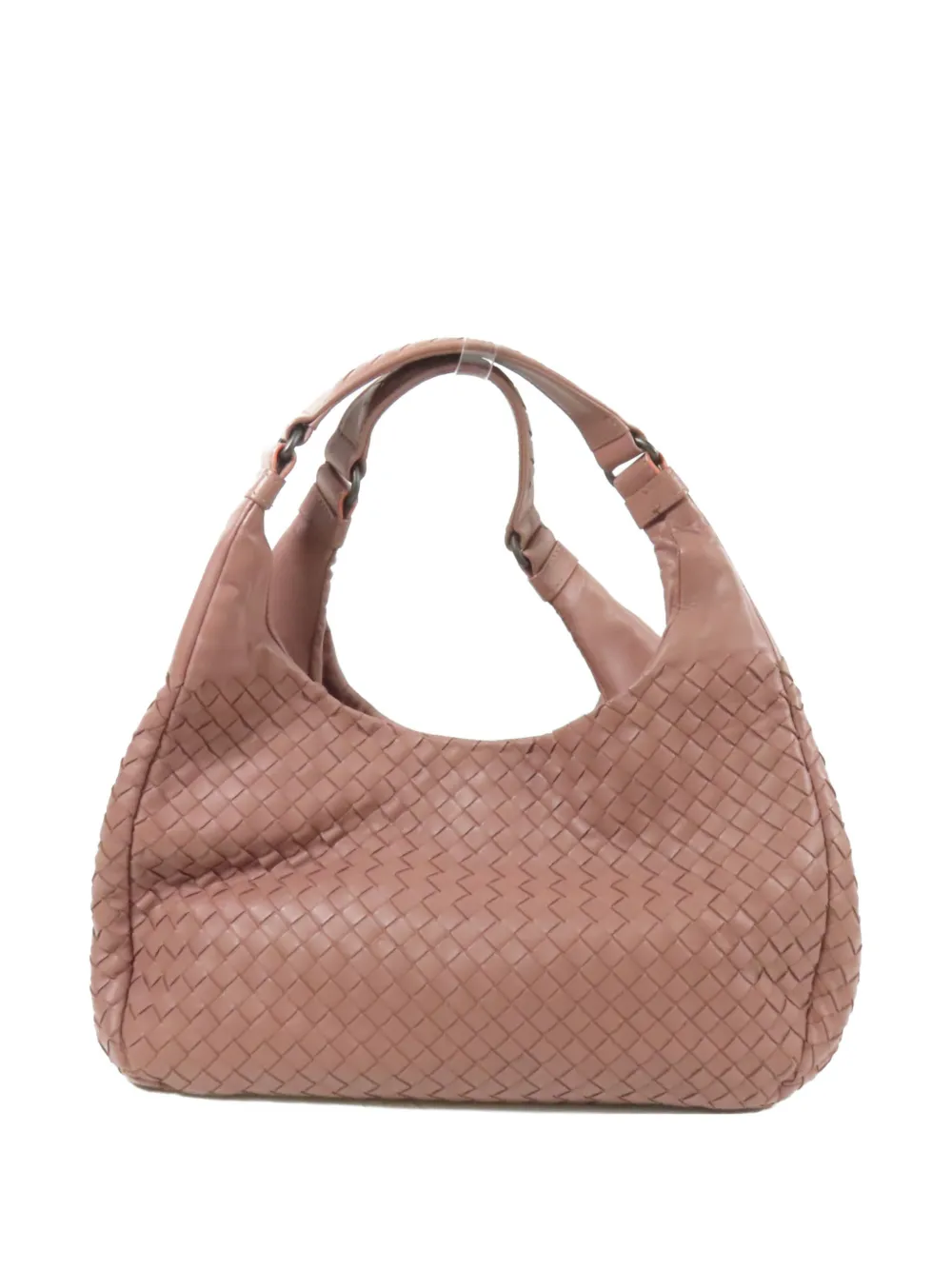 Bottega Veneta Pre-Owned intrecciato leather shoulder bag - Rosa