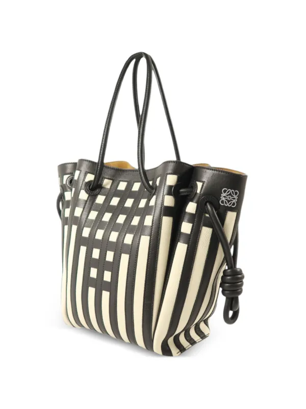 Loewe Pre-Owned フラメンコ ノット ハンドバッグ | ブラック