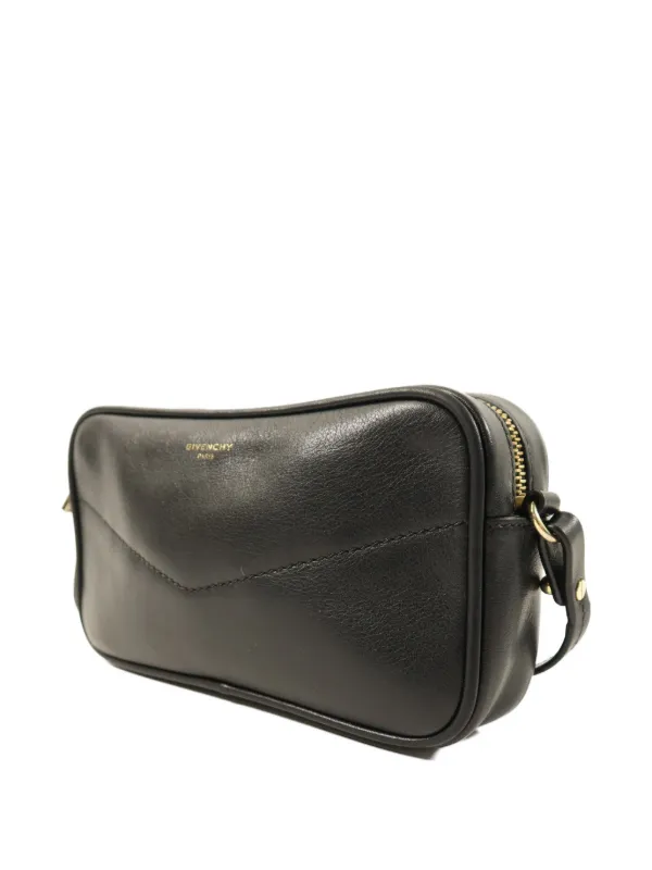 GIVENCHY ブラック レザー ショルダーバッグ Givenchy Pre-Owned 