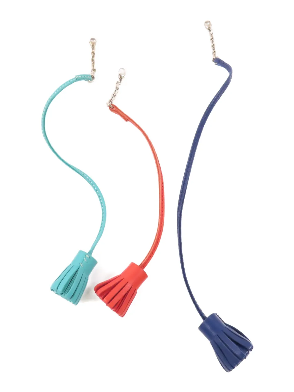 Hermès Pre-Owned Veau Swift tassel pagemarker - Blu