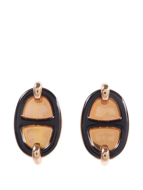 Hermès Pre-Owned Mini Maillon earrings