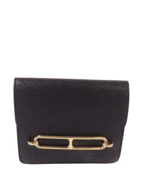 Hermès Pre-Owned Roulis Slim leather wallet