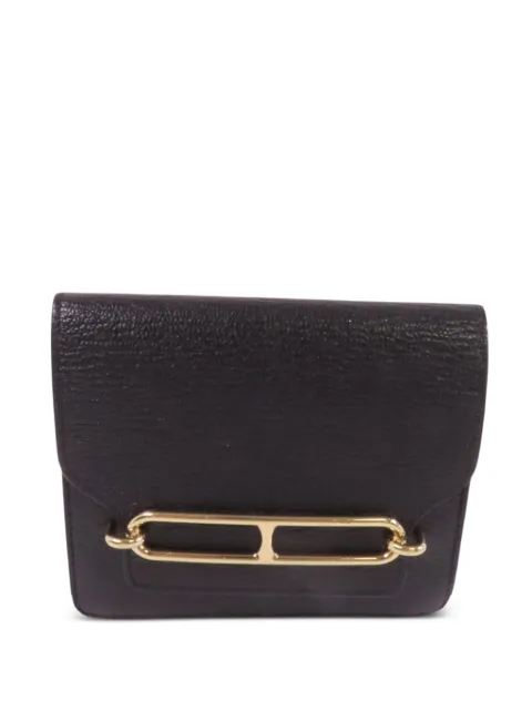 Hermès Pre-Owned smal Roulis pung i læder