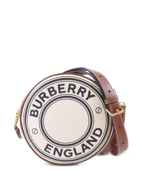 Burberry Pre-Owned Louise leather-trim shoulder bag