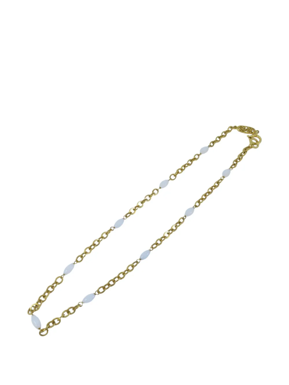CHANEL Pre-Owned CC cable-chain necklace - Oro