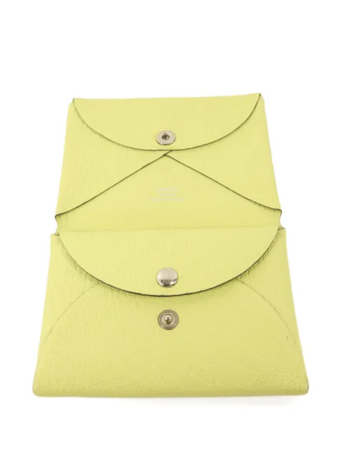 Hermès Pre-Owned Calvi Duo card holder