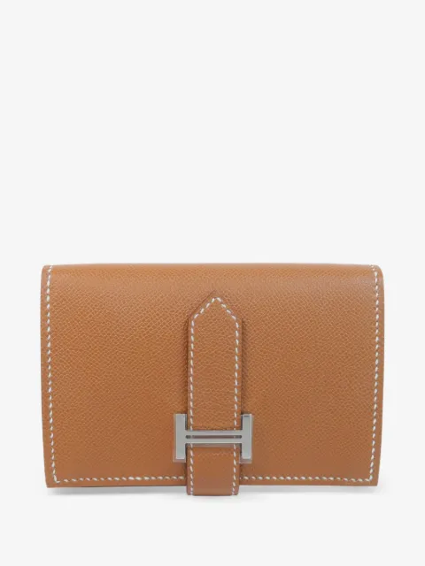 Hermès Pre-Owned mini Bearn Epsom leather wallet