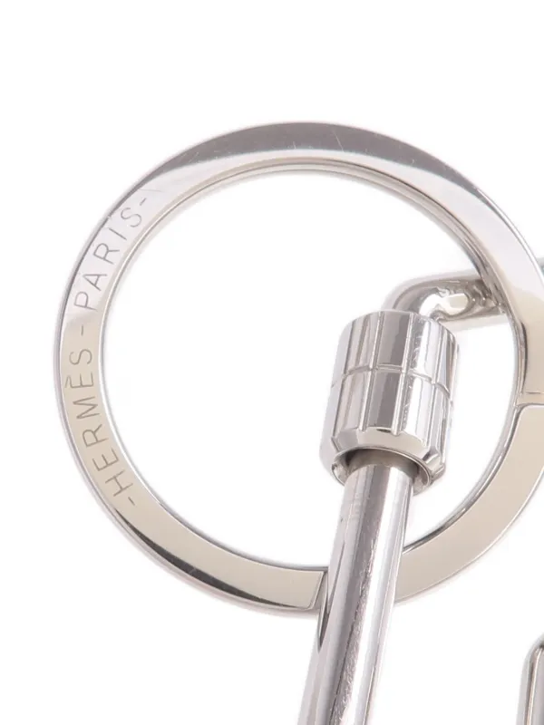 Hermès Pre-Owned H Too Speed Key Ring | Silver | FARFETCH HK