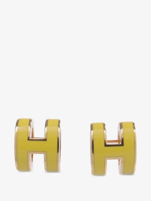 Hermès Pre-Owned aretes Pop H mini