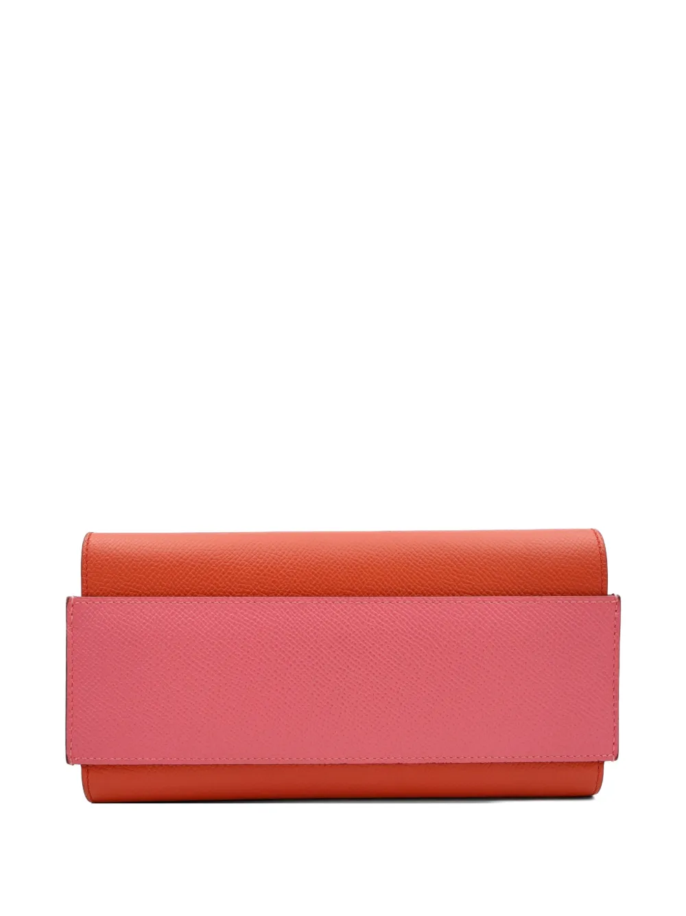 Hermès Pre-Owned 2017 Passant long wallet - Arancione