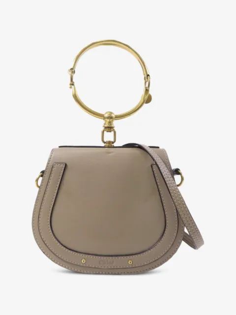 Chloé Pre-Owned small Nile bracelet-handle shoulder bag