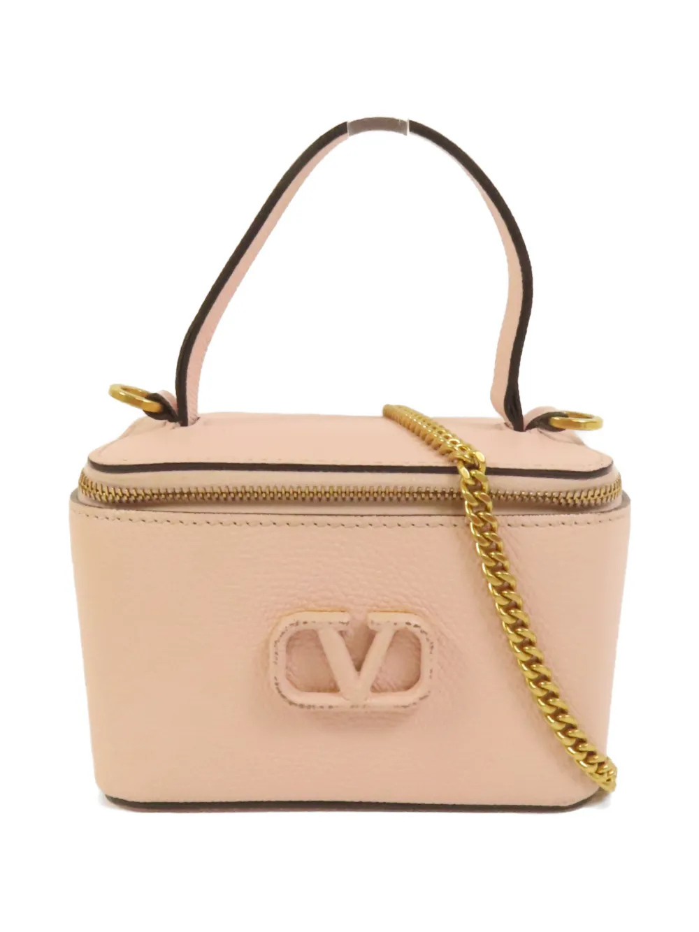 Valentino Garavani Pre-Owned VLogo vanity case - Rosa