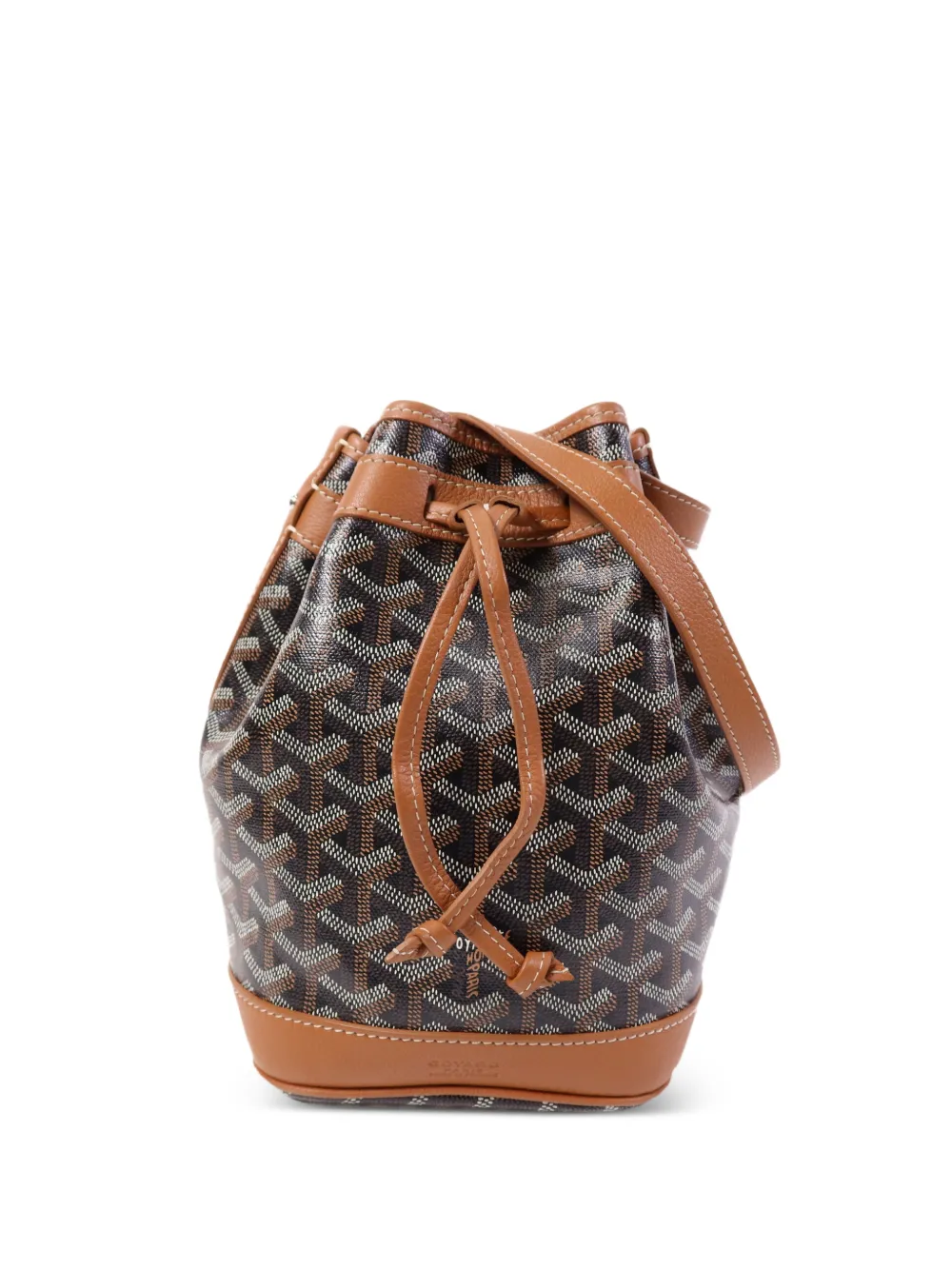 Goyard Pre-Owned Petit Flot bucket bag - Braun