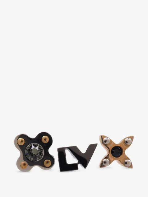 Louis Vuitton Pre-Owned aretes PM LV Love Letters