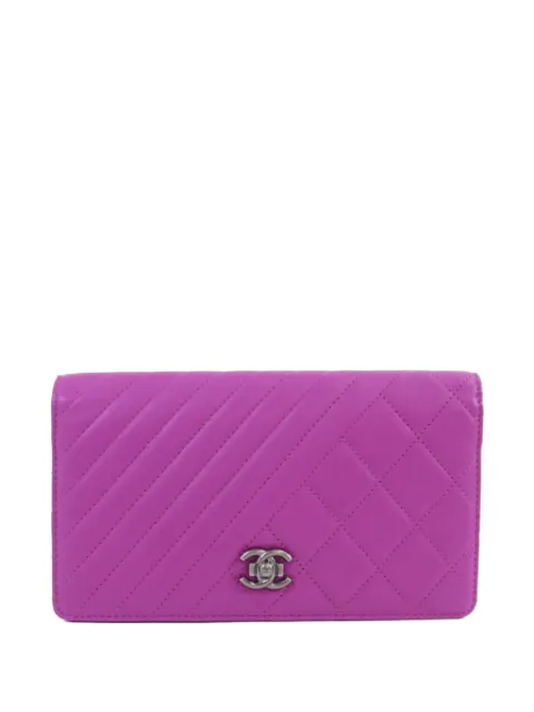 CHANEL Pre-Owned Boy CC long wallet