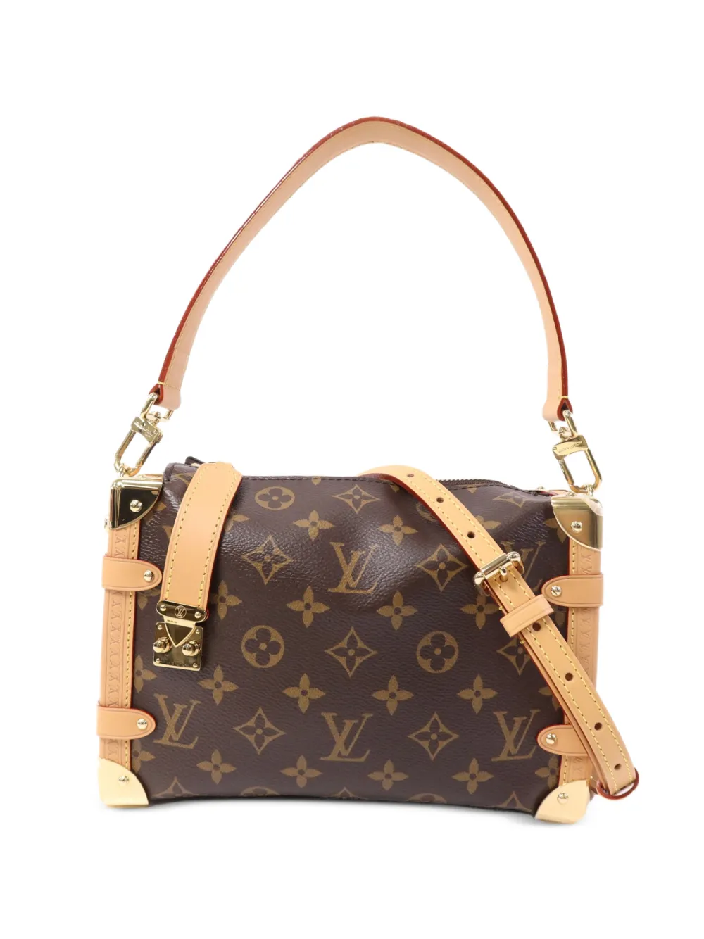 Louis Vuitton Pre-Owned Side Trunk Monogram-pattern shoulder bag - Marrone