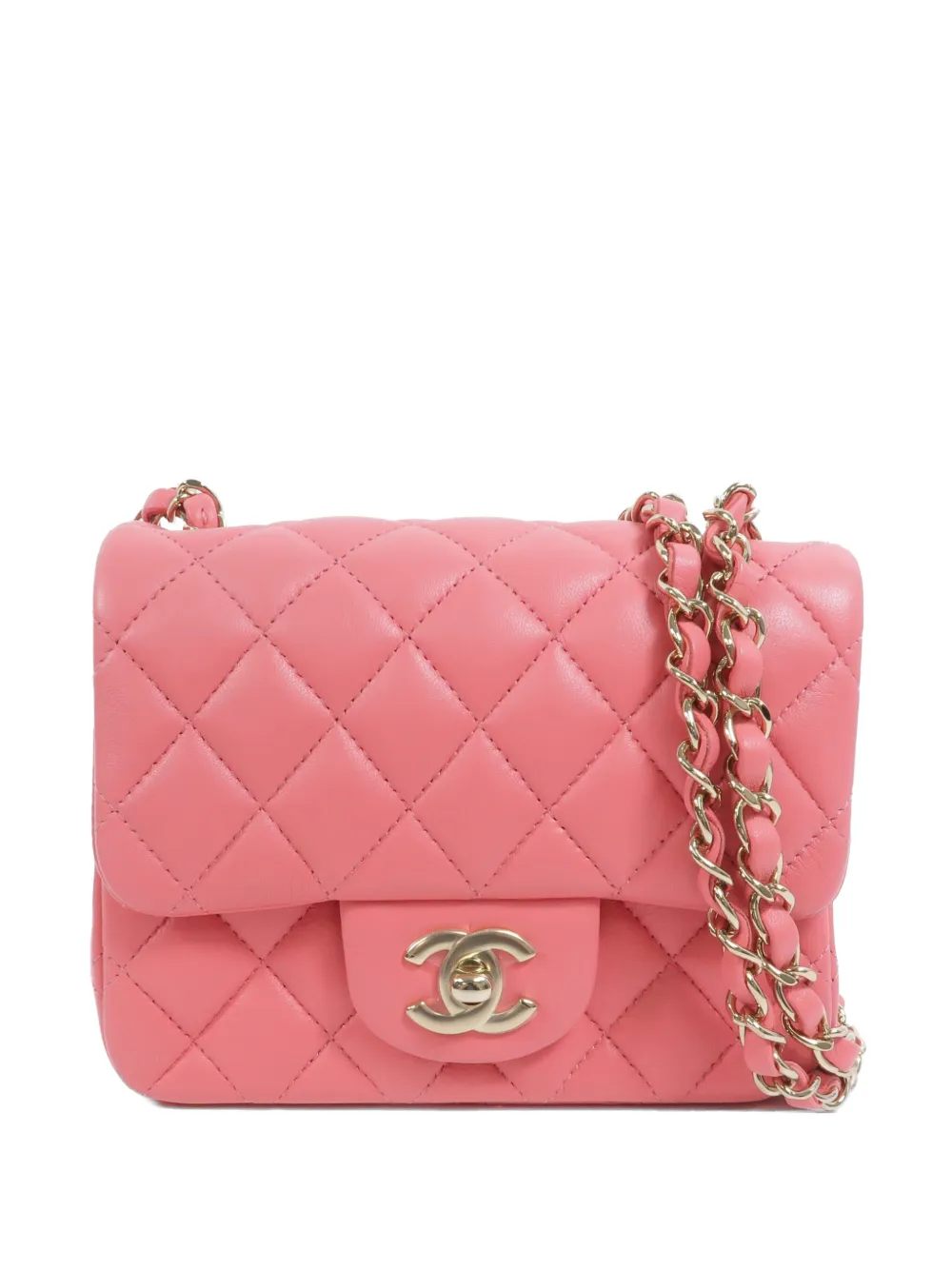 CHANEL Pre-Owned CC turn-lock shoulder bag - Rosa