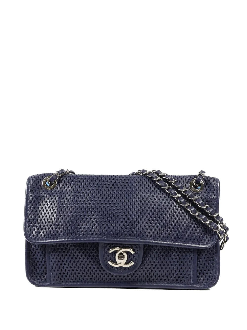 CHANEL Pre-Owned CC turn-lock shoulder bag - Blu
