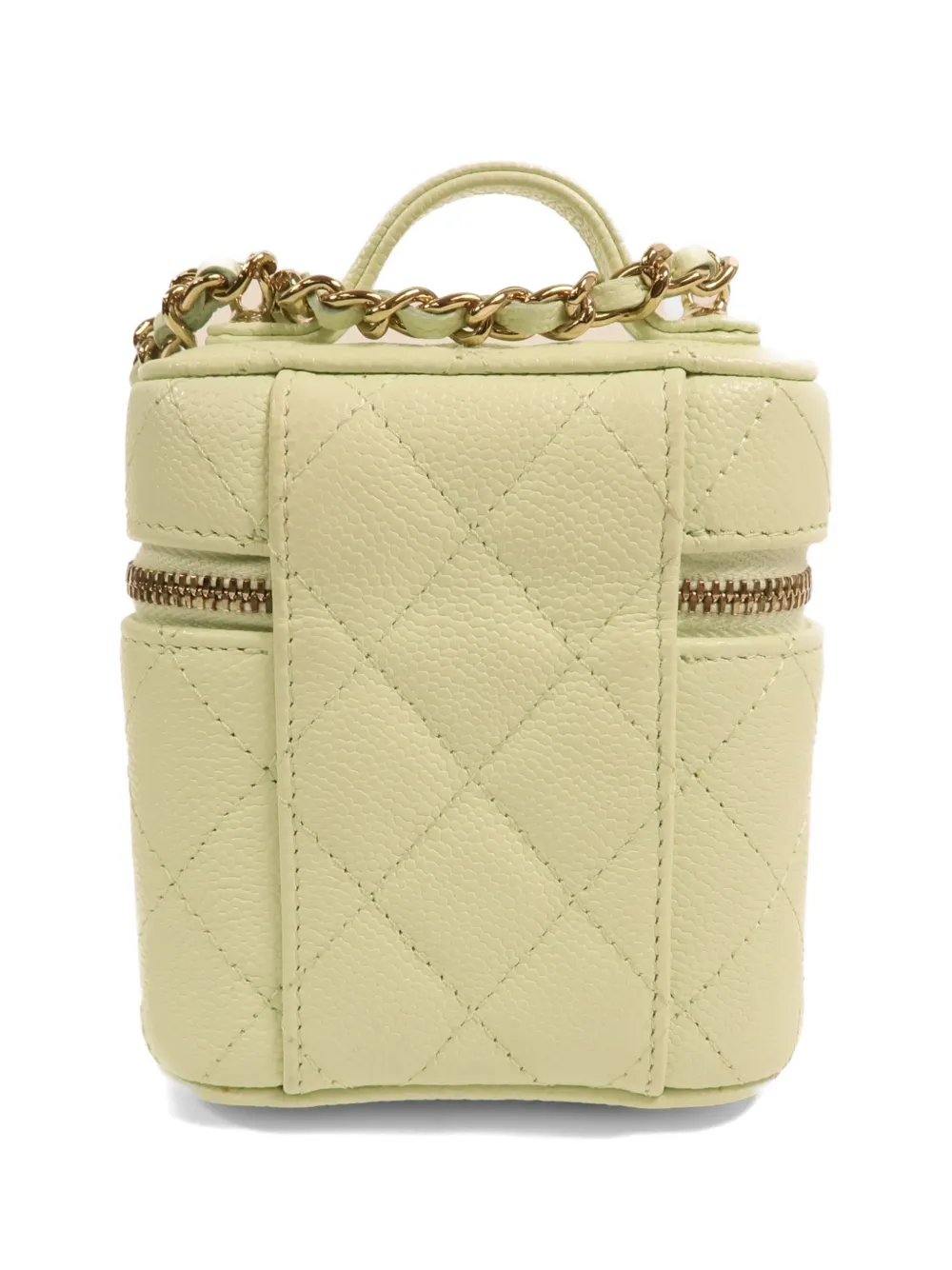 CHANEL Pre-Owned mini CC Vanity Case tote bag - Verde