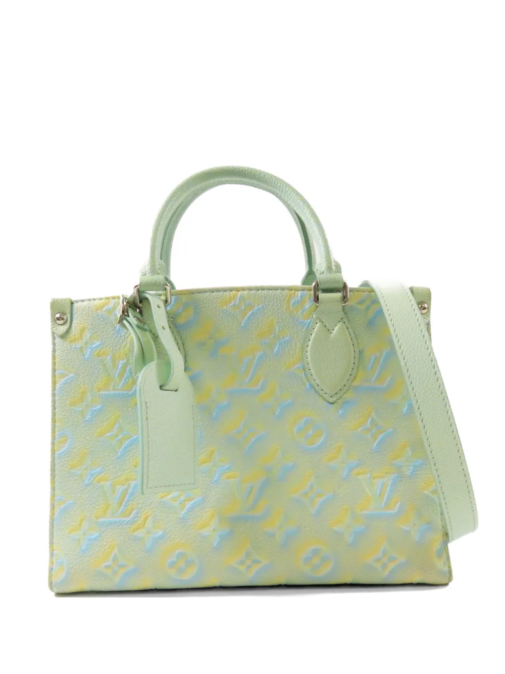 Louis Vuitton Pre-Owned OnTheGo two-way calfskin tote bag - Verde