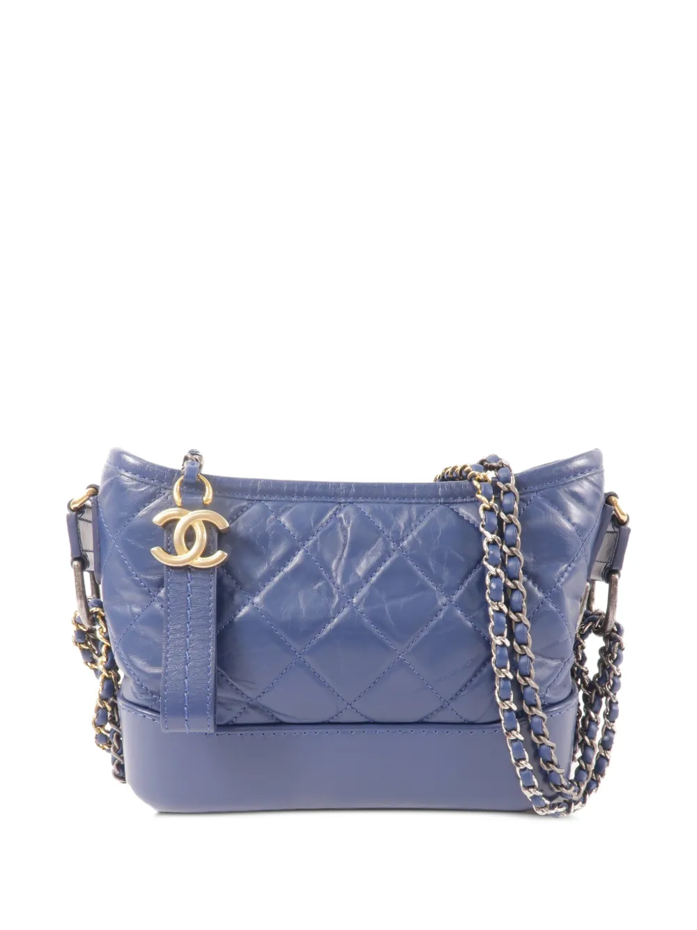 CHANEL Pre-Owned Gabrielle CC chain shoulder bag - Blu
