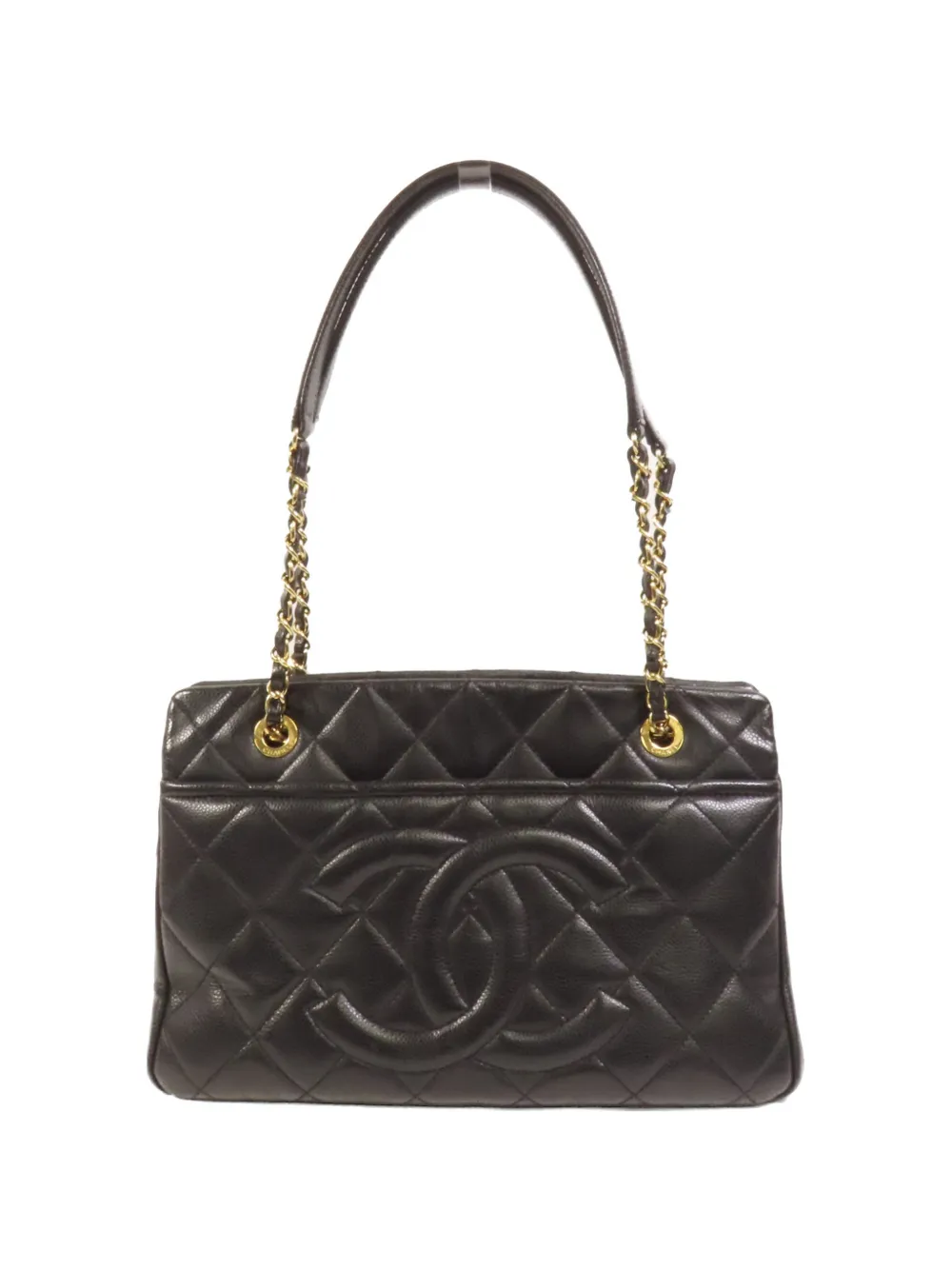 CHANEL Pre-Owned Timeless CC quilted shoulder bag - Black