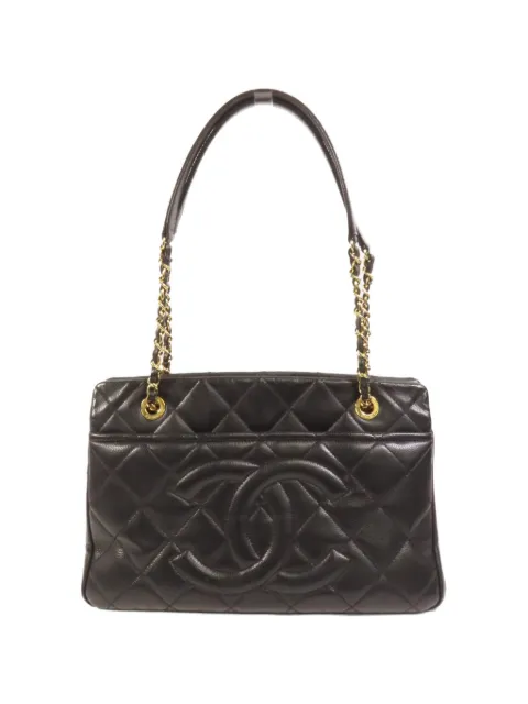 CHANEL Pre-Owned Timeless CC quilted shoulder bag